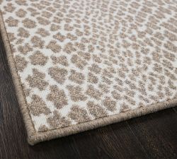 Custom Taci Leopard Wool Rug