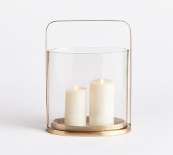 Langley Metal Hurricane Candle Holder