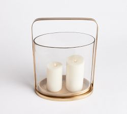 Langley Metal Hurricane Candle Holder