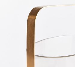 Langley Metal Hurricane Candle Holder