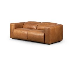 Lennox 2-Piece Leather Power Reclining Sofa (89")
