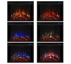 Lori Electric Fireplace Media Cabinet