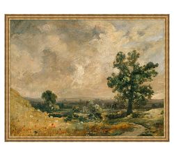 Rolling Cloudy Day Framed Print