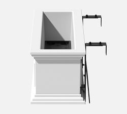 Veda Window Box Planters With Brackets