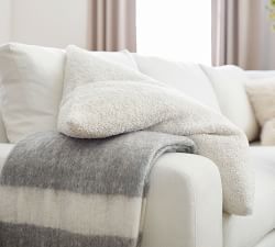 Cozy Teddy Faux Fur Oversized Pillow Cover