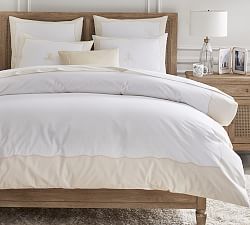 Monique Lhuillier Daphne Percale Duvet Cover