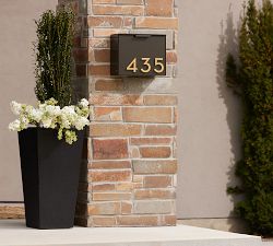 Post &amp; Porch Cubby Wall Mounted Mailbox