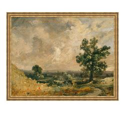 Rolling Cloudy Day Framed Print