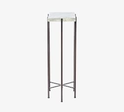 Bancroft Marble Rectangular End Table