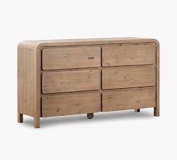 Bedford Reclaimed Wood 6-Drawer Dresser (59")