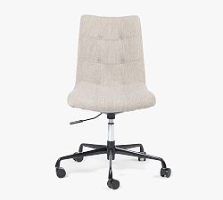 Gustine Upholstered Swivel Desk Chair