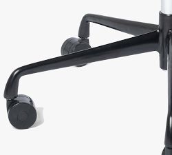 Gustine Upholstered Swivel Desk Chair