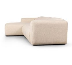 Lennox 3-Piece Upholstered Power Reclining Chaise Sectional (121")