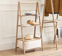 Linen Shelves with Basket