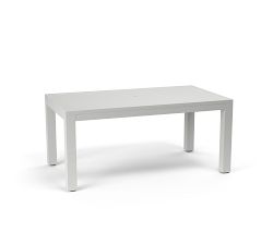 Puglia Metal Rectangular Outdoor Dining Table (64")