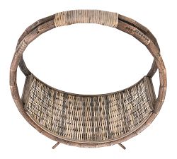 Rattan Log Holder