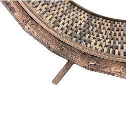 Rattan Log Holder