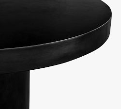 Agna Concrete Round Outdoor Dining Table (47")