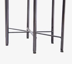 Bancroft Marble Rectangular End Table