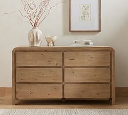 Bedford Reclaimed Wood 6-Drawer Dresser (59")