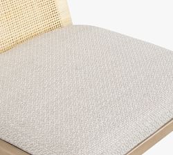 Fairway Upholstered Cane Stool