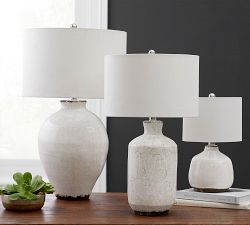 Open Box: Bethany Ceramic Table Lamp (24")