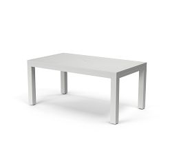 Puglia Metal Rectangular Outdoor Dining Table (64")