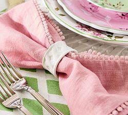 Monique Lhuillier Skylar Napkin Rings - Set of 4