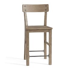 Open Box: Benchwright Counter Stool (24") - Gray Wash