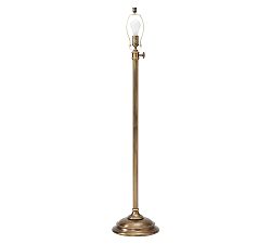 Open Box: Chelsea Metal Adjustable Floor Lamp Base (50") - Antique Brass