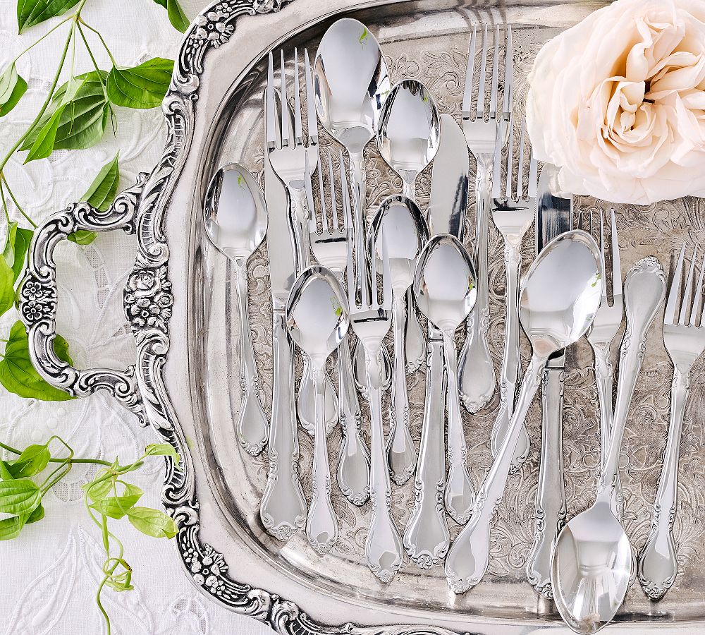 LoveShackFancy 5-Piece Stainless Steel Flatware Set