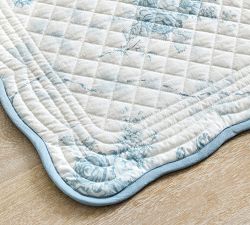 LoveShackFancy Rose Quilted Cotton Placemats - Set of 4