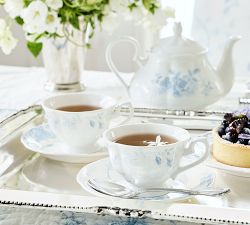 LoveShackFancy Rose Porcelain Tea Set