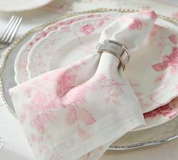 LoveShackFancy Rose Porcelain Salad Plates - Set of 4