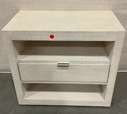 Open Box: Cape Nightstand (28") - White Wash