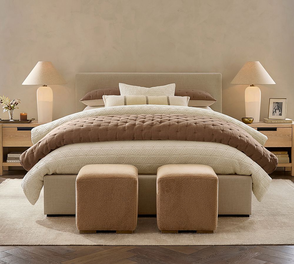 Diamond Matelasse Duvet Cover