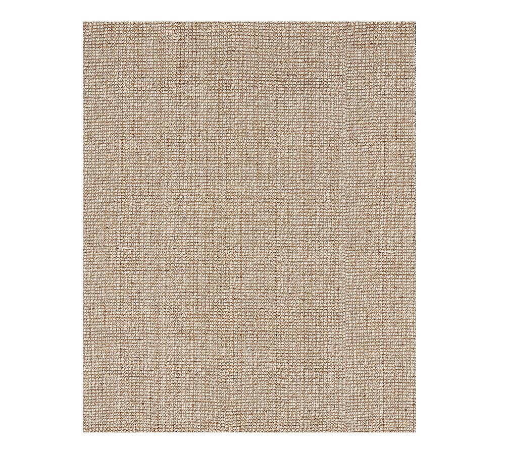 Chunky Wool Jute Rug - Natural, 10' x 14'