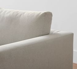 Carmel Slim Arm Return Bumper Sectional (110"&ndash;122")