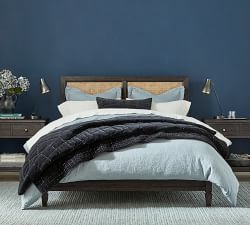 Belgian Flax Linen Pinstripe Pillowcases - Set of 2