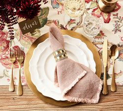 Heirloom Stoneware Dinner Plates - Set of 4