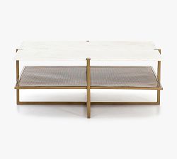 Hyla Square Marble Coffee Table (41")