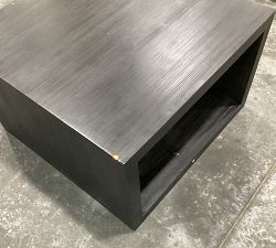 Open Box: Folsom Small Square Coffee Table, 29" - Charcoal