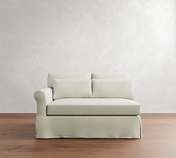 York Roll Arm Deep Seat Sectional Component Replacement Slipcovers