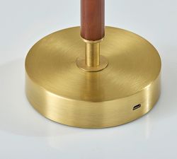 Ronnie Wireless Touch Metal Table Lamp (15")