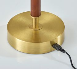 Ronnie Wireless Touch Metal Table Lamp (15")