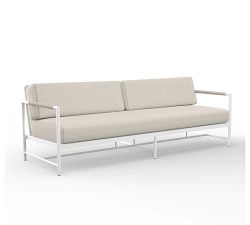 Halen Metal Outdoor Sofa (61.5" - 87")