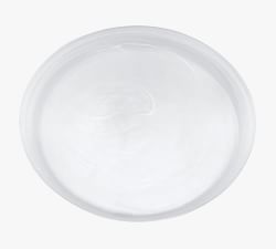 Alabaster Glass Straight Sided Serving Platter