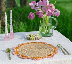 Anina Round Placemat, Set of 4