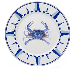 Golden Rabbit Blue Crab Enamel Collection