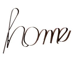 Iron Home Sign